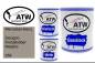 Preview: Mercedes-Benz, Designo Kristallsilber Metallic, 058: 1L Lackdose + 1L Klarlack + 500ml Härter - Set, von ATW Autoteile West.